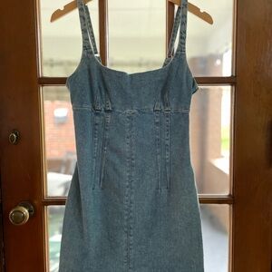 Denim Sleeveless Dress